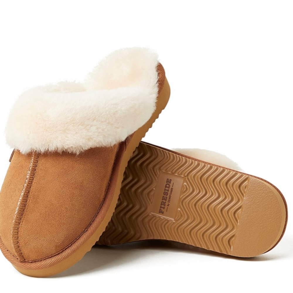 Dearfoams Sydney Shearling Slippers - Picture 2 of 6